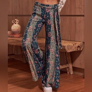Free People Bali flare pants
